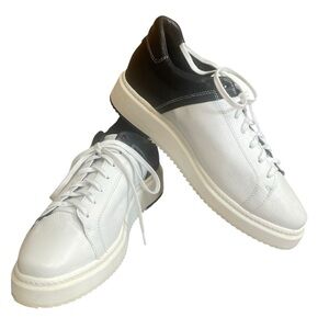 Homers Artisan Ista white & black leather sneakers woman’s-10